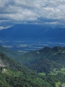 view of Kamniške alpe