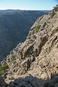 Chalares valley below