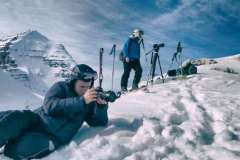 CROSSRISK field production team, Kanin — with Jani Pavlič and Matevz Pucer.