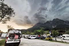 Leogang before the rain