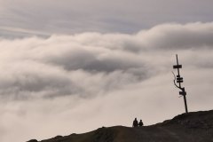 Mala planina just out of the clouds