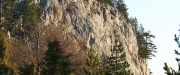 Pirlitor west wall at sunrise