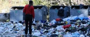 post season trash disaster, Brezovica ski resort, Kosovo