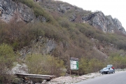 Kolašin parking spot with sectors 1 & 2 (Scorpion wall)