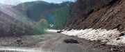 Brezovica ski resort access road, Kosovo