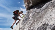 Draufgabe (5-, 115m), Rote Wand in May