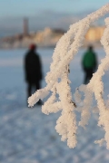 a walk on KaukajÃ¤rvi lake, Tampere