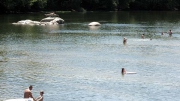 praia fluvial, Vila de Prado