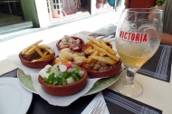 lunch break in Malaga