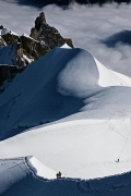 ridge towards VallÃ©e Blanche