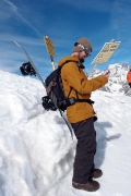 Zone hors-piste, Matej @ La Pendine, Puy St. Vincent