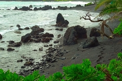 Nānu'alele Point, Hana bay