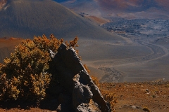 Sliding sands trail, Split rock intersection, Haleakalā NP