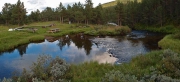 dinner spot next to Rinda river, Randsverk