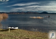 surfing on Cerkniško jezero