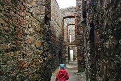 the ghost of Slains castle