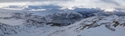 view south/west from RÃ¸gjin, Hemsedal, 1370m