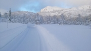 Berhomsfjellet approach. Google search suggests I might be the only one who ever skied from it (which is ridiculous given how accessible it is but with so many options around could very well be true)