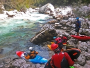 The slightly tricky S on Soča @ Trnovo, aug.31st