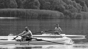 1st attempt at (un)synchronized rowing,  Bresternica, July 6th Â© Mateja Mehâ€‹