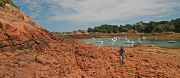 tidal zone, ÃŽle de BrÃ©hat, Bretagne/France