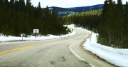 Poudre Canyon road, Colorado