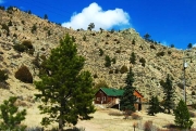 Poudre Canyon road, Colorado