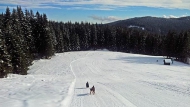 beacon search practice, Rudno polje, Dec.28 Â©Janez