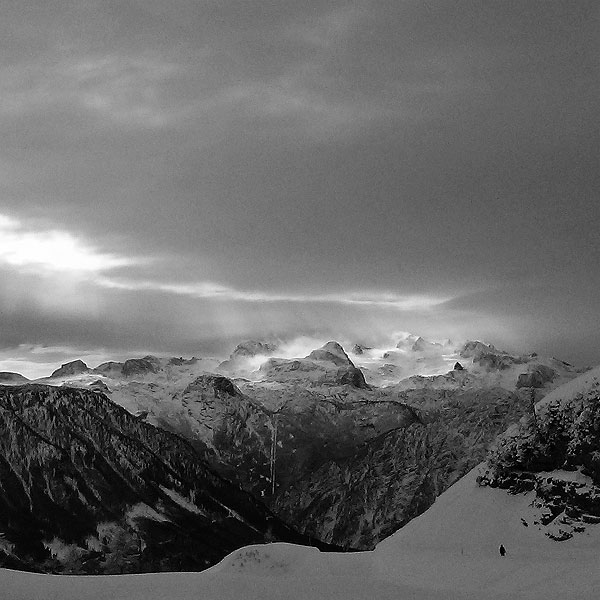 Dachstein snow storm, Jan.7th