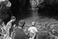 Cooling down in Predaselj slot canyon with Tomaž & Klavdija, Aug.19th