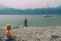 not going anywhere near the water, Lago di Garda. Jul.20th ©Jonna