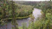JyrÃ¤vÃ¤ river, Pieni Karhunkierros trail, Oulanka NP, Finland