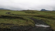 Litla-HeiÃ°i (F2208) exploring valleys below Katla volcano