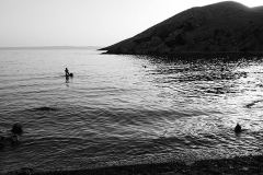 evening splash in the sea, Krk, Aug.8th